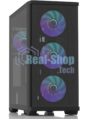 Компьютерный корпус ZALMAN Z10 DUO, ATX, BLACK, WINDOW, 2x3.5