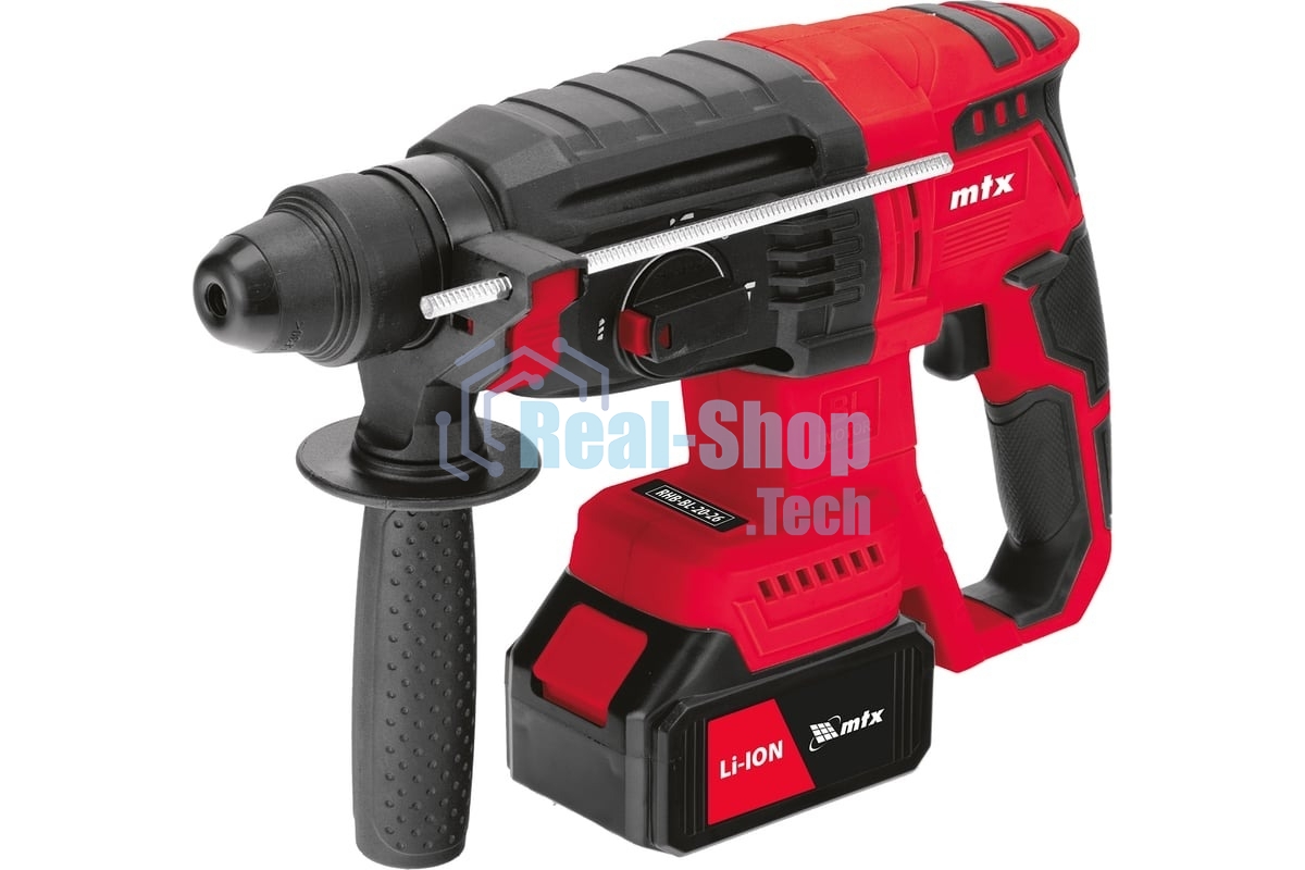 Перфоратор MTX RHB-BL-20-26, SDS-plus, 20 В, 3 Дж, от аккумулятора