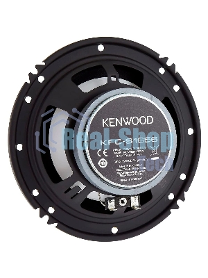 Колонки автомобильные Kenwood KFC-S1656 330Вт 87дБ 4Ом 16см (6.5дюйм) (ком.:2кол.) коаксиальные двухполосные