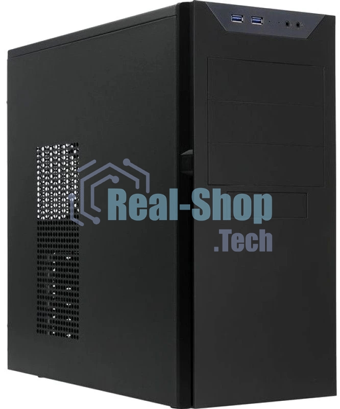 Компьютерный корпус MidiTower Powerman BA833 черный (без блока питания)