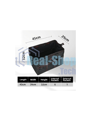 Сумка для инструментов Deli DL430907 Black Edition