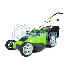 Газонокосилка аккумуляторная GreenWorks G40LM49DB, 40 В, 0 Ач
