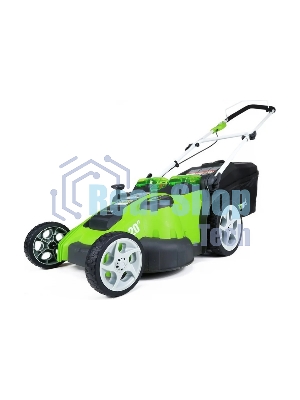 Газонокосилка аккумуляторная GreenWorks G40LM49DB, 40 В, 0 Ач