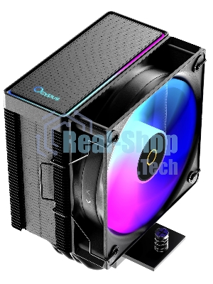 Кулер для процессора Ocypus Gaммa A40 BK ARGb черный 100мм алюминий+медь 2400rpm 29.5db 4-pin 200W 133мм