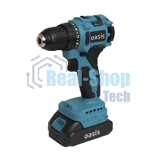 Дрель-шуруповерт Oasis ASU-18A, 18 В, 2 Ач, 50 Нм, бесщеточный, ударный Дрель-шуруповерт Oasis ASU-18A, 18 В, 2 Ач, 50 Нм, бесщеточный, ударный