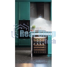 Винный шкаф LEX LWD6046BL dual zone 1-нокамерн. черный