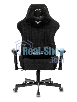 Кресло Бюрократ VIKING KNIGHT LT20 FABRIC черный, ткань, 120 кг, механизм качания