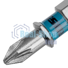 Бита Gross PZ1х25мм, сталь S2, шестигр., 10 шт.