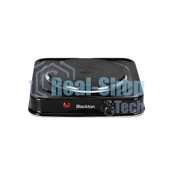 Плита настольная электрическая BLACKTON Bt HP117CI чёрный, 1 кВт, ТЭН, конфорки - 1, эмаль, поворотные переключатели