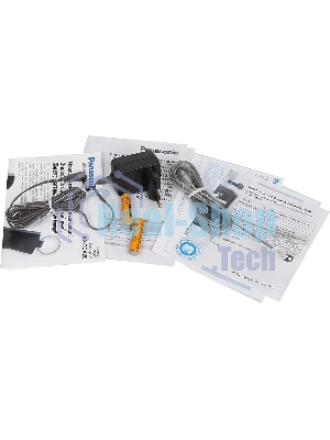 Телефон беспроводной (DECT) Panasonic KX-TG6811RUB черный Беспроводной DECT,40 мелодий,телефонный справочник 120 зап.