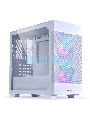 Компьютерный корпус Lian-Li Lancool 205M Mesh белый без БП ATX 2xUSB 3.0 audio bott PSU