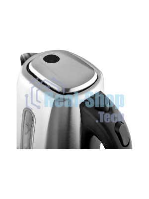 Чайник электрический BRAYER BR1014, 2200 Вт, 1.7 л, нержав.сталь, индикат. уровн. воды, автоотключ