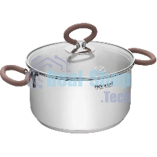 Кастрюля Rondell Etery RDS-1599 3.1 л. d=20 см (с крышкой) сталь
