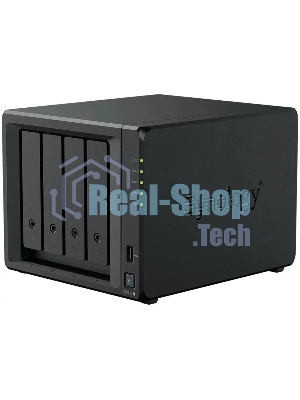 Сетевое хранилище Synology DiskStation DS425+ черный (Intel J4125/2Gb/4(3.5