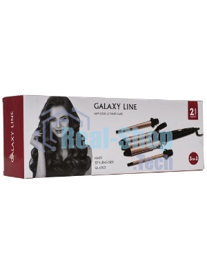 Щипцы для завивки волос Galaxy LINE GL 4702 черный, 10-25 мм, 200 °C, 1 режим