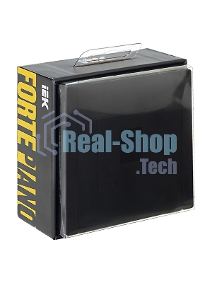 Розетка компьютерная  RJ45 кат.6 IEK FORTE&PIANO FP131 черный