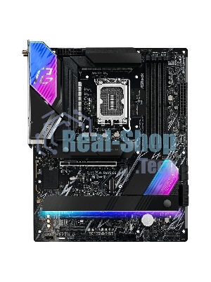 Материнская плата ASRock Phantom Gaming Z890 LIGHTNING WIFI, LGA 1851, Intel Z890, 4xDDR5, 4xSATA, 4xM.2, 1xPCIe 5.0 x16, 1xPCIe 4.0 x4, 1xUSB-C Thunderbolt 4, 2xUSB-A 3.2 Gen 2, 4xUSB-A 3.2 Gen 1, 1xHDMI, 1x2.5Gb LAN, 5x3.5 мм, 7.1, ATX