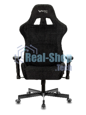 Кресло Бюрократ VIKING KNIGHT LT20 FABRIC черный, ткань, 120 кг, механизм качания