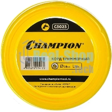 Леска для садовых триммеров Champion C5023 d=1.6мм L=15м