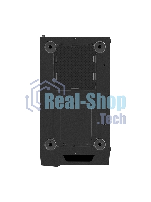 Компьютерный корпус Miditower ExeGate EVO-9211-600NPX (ATX, БП 600NPX с вент. 12см, с окном, 2хUSB+1хUSB3.0, HD аудио, черный, 1 вент. с RGb подсветкой)