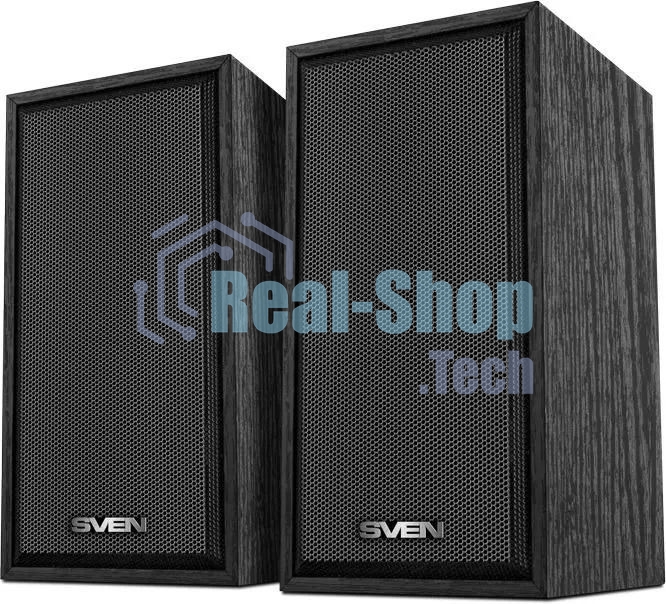 Акустическая система SVEN SPS-509 2.0 (2x3W, USB+БП) дерево, черный