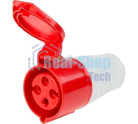 Розетка Rexant 224 переносная 3Р+РЕ 32А 380 В IP44