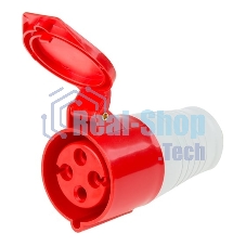 Розетка Rexant 224 переносная 3Р+РЕ 32А 380 В IP44
