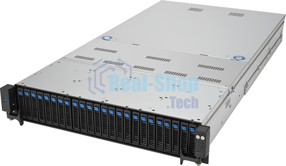 Серверная платформа ASUS RS720-E11-RS24U/10G/2.6KW/24NVMe/OCP/GPU