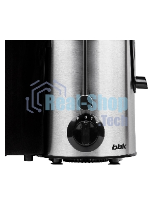 Соковыжималка BBK JC080-H21 чёрный/металлик, центробежная, 800 Вт, 500 мл, механическое
