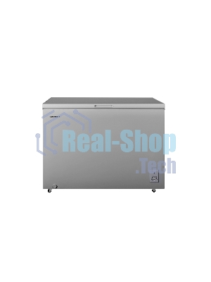Морозильный ларь Kraft BD (W)-340SRX серебристый, 318л