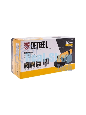 Пневматическая углошлифовальная машина Denzel AG125, 11000 об/мин, 125 мм, 186 л/мин