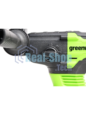 Перфоратор GreenWorks GD24SDS, SDS-plus, 24 В, 2 Дж, от аккумулятора