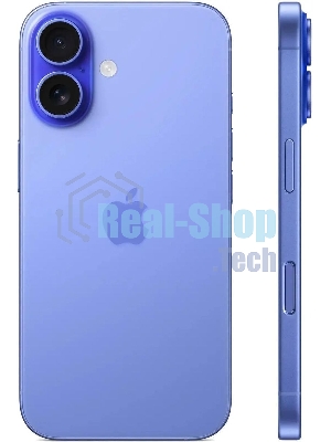 Смартфон Apple iPhone 16, 8/128Gb, ультрамарин