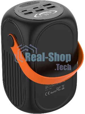 Портативный аккумулятор Cactus CS-PBFSUD-60000 60000mAh 80W 4.5A черный