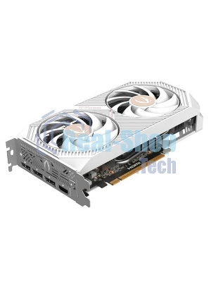 Видеокарта Zotac GAMING GeForce RTX 5050 TWIN EDGE OC WHITE ED, NVIDIA RTX 5050, 8 ГБ GDDR6, 128 бит, PCI-e 5.0, 1xHDMI, 3xDP, 2602 МГц