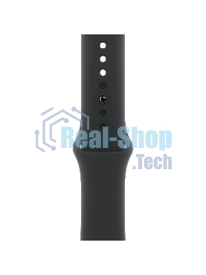 Смарт-часы Apple Watch Series 11 A3333 46мм OLED корп.серый космос Sport Band рем.черный разм.брасл.:S/M (MEV04X/A)