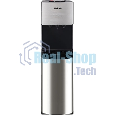 Кулер для воды Hotfrost V400AS, нижняя загрузка, нагрев 90 °С, охлаждение 10 °С, серебристый/черный