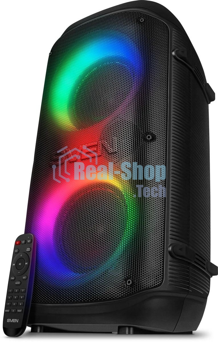 Колонка портативная SVEN PS-800 черный 100W 2.0 BT 10м 4400mAh