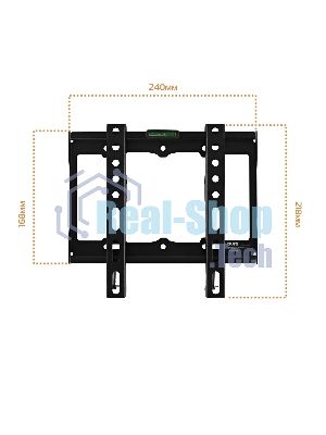 Кронштейн для телевизора Buro FX1S черный, 15