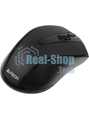Мышь беспроводная A4Tech G9-500FS черный, 1200 dpi, радиоканал, USB, кнопки - 4