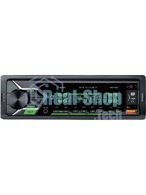 Автомагнитола Digma MCP-517, 1 DIN, Bluetooth, USB Type-A, AUX, пульт ДУ