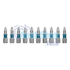 Бита Gross PZ1х25мм, сталь S2, шестигр., 10 шт.