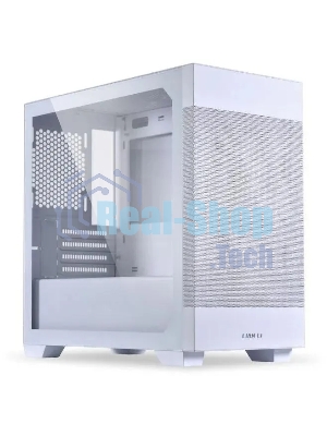 Компьютерный корпус Lian-Li Lancool 205M Mesh белый без БП ATX 2xUSB 3.0 audio bott PSU