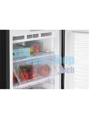 Морозильная камера Nordfrost DF 261 BAP, черный, 111л, 4 ящика