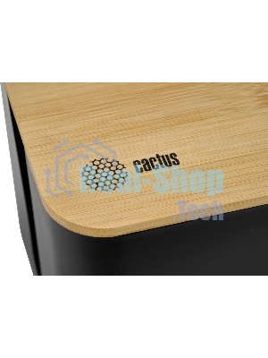 Органайзер Cactus CS-BOX-BL черный/бамбук