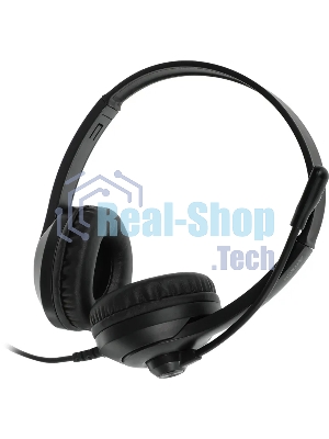 Гарнитура A4Tech Fstyler FH100U чёрный, проводная