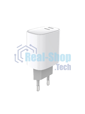 Сетевое зарядное устройство Rexant с двумя портами USB-C + USB-C, 20 Вт