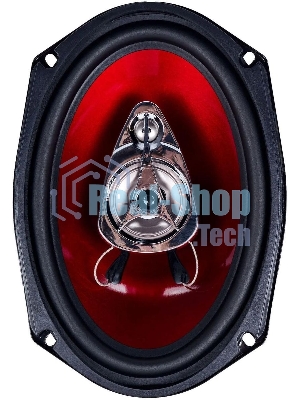 Колонки автомобильные Kicx SP 693 200Вт 92дБ 4Ом 16x23см (6x9дюйм) (ком.:2кол.) коаксиальные трехполосные