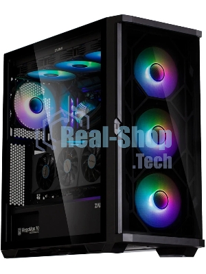 Компьютерный корпус ZALMAN Z10 DUO, ATX, BLACK, WINDOW, 2x3.5