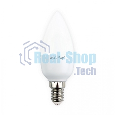 Светодиодная (LED) лампа Smartbuy-C37-05W/4000/E14 свеча на ветру матовая